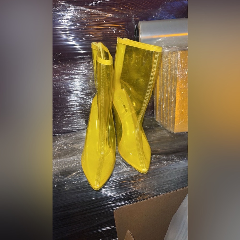 Yellow boot
